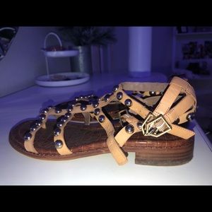 Sam Edelman Golden Many Strap Sandals